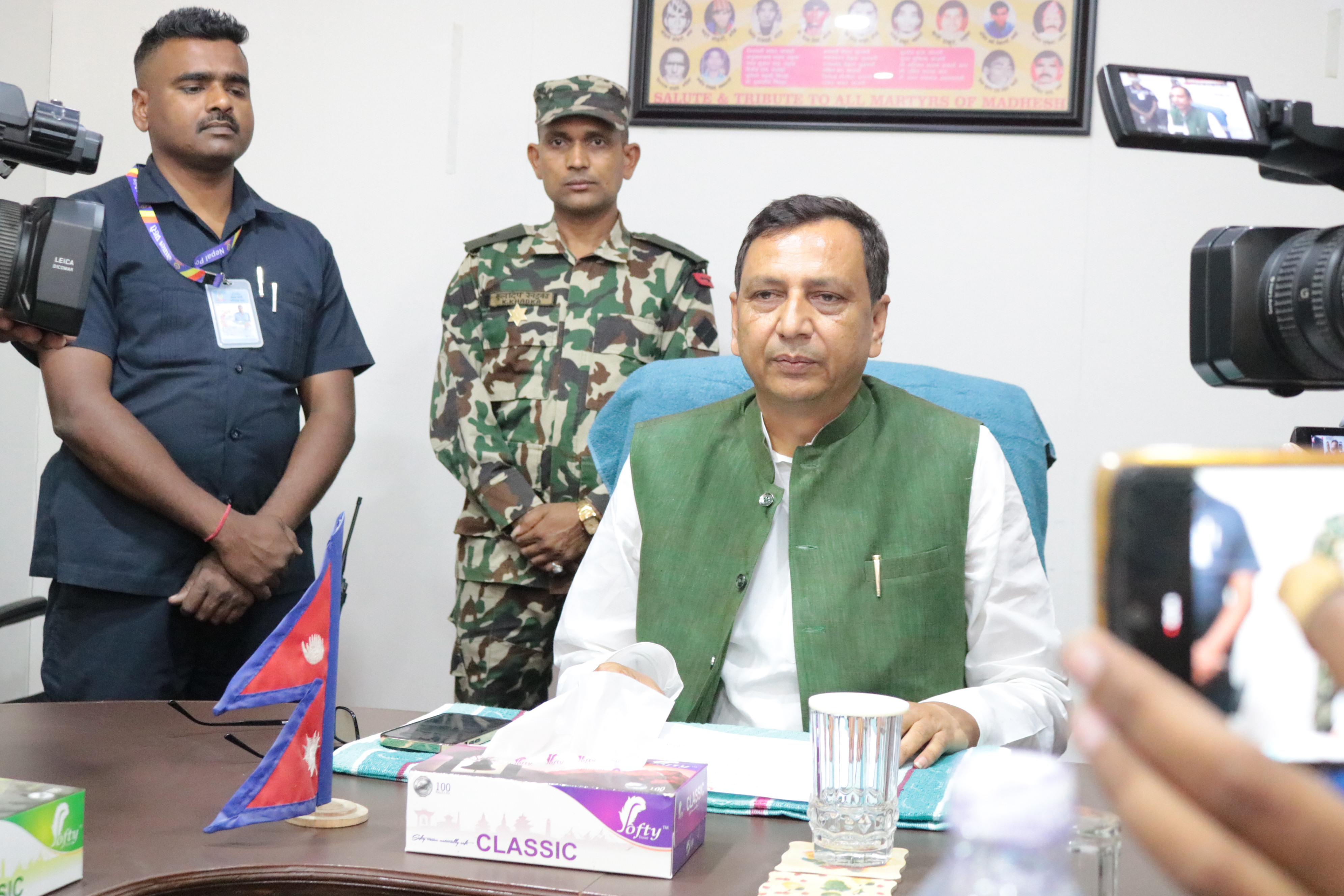 इजरायलमा मारिएका साहका परिवारलाई मधेश सरकारले पाँच लाख रुपैयाँ दिने